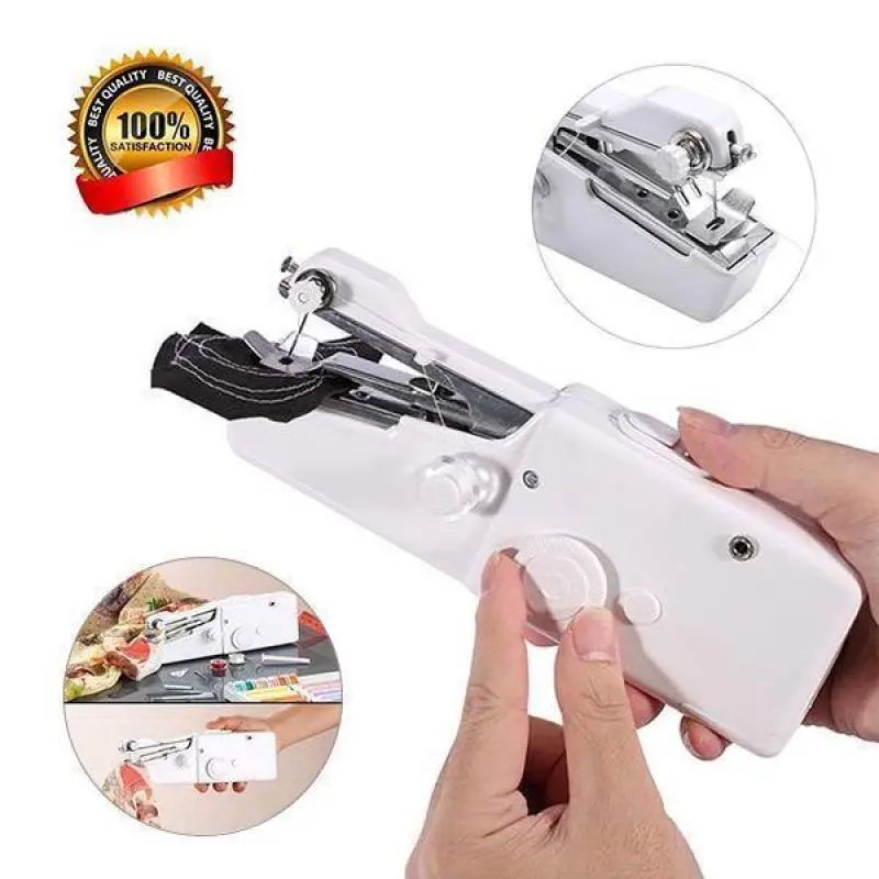

Mini-Nähmaschine Handnähmaschine Handy electric tailor machine Portable Sewing Needlework Set for DIY Household Clothes Stitchin