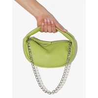 fashion women hobos underarm bags candy color ladies cute small shoulder bag pu leather female chain clutch purse handbags