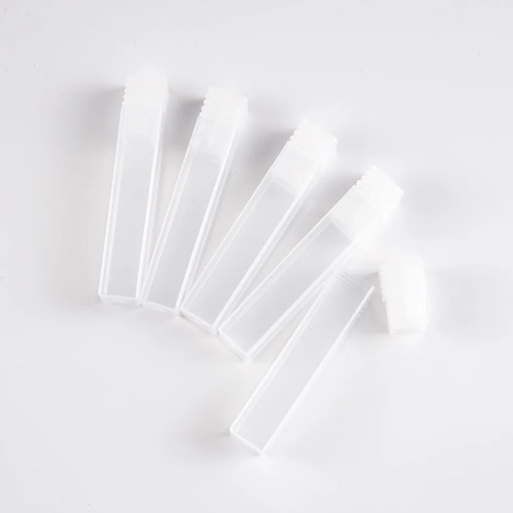 

30Pcs Transparent Drill Bits Display Box Creative Manicure Grinder Holder White