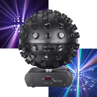 2pcs hot sale super led magic ball beam 5 x18w rgbwauv 6in1 led mx512 sound active led magic ball disco dj light