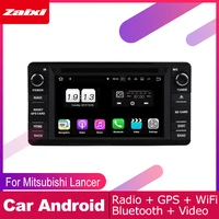 for mitsubishi lancer 20132019 car multimedia dvd player bluetooth android gps navigation fm radio stereo headunit 2din video