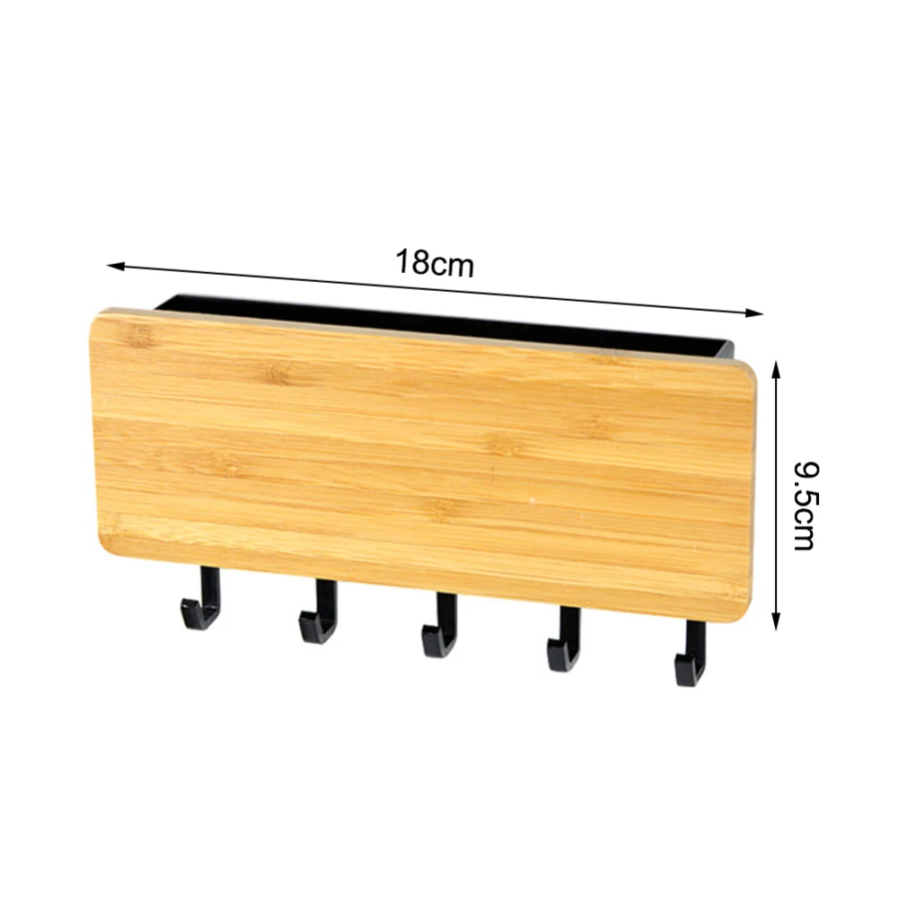

Wall-hung Type Wooden Decorative Wall Shelf Sundries Storage Box Hanger Organizer Key Rack Wood Wall Shelf