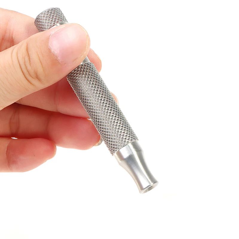 

1PCS Men Double Edged Razor Handle, Safety Razor, Stainless Steel Handle