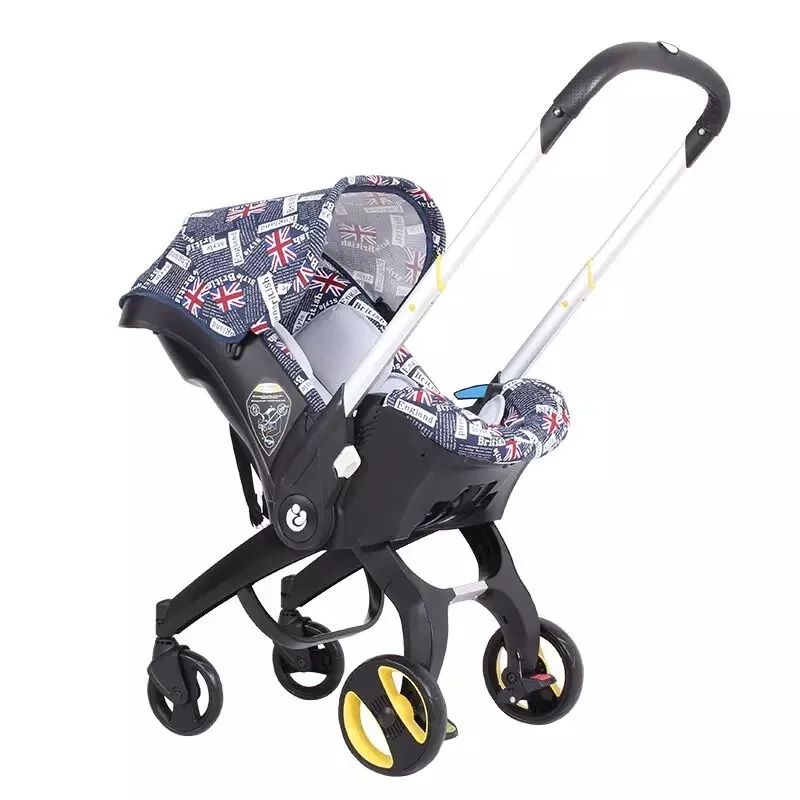 Переносная Автомобильная коляска для детей 4 в 1 безопасное сиденье амортизация