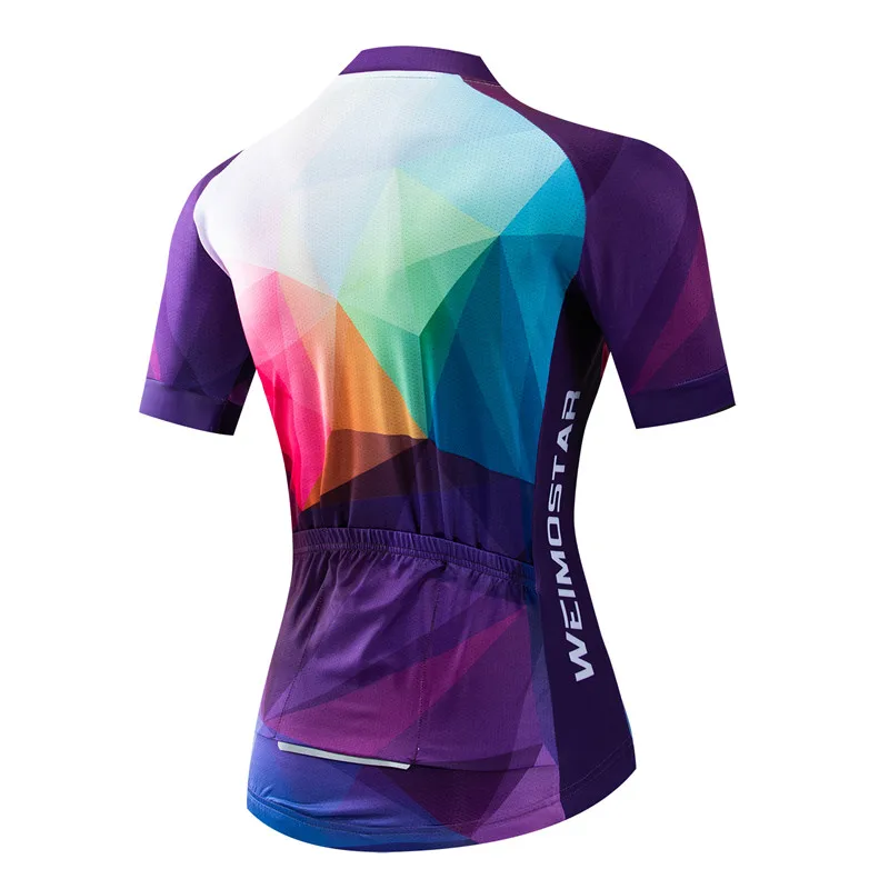 Летняя велосипедная Джерси Weimostar женская одежда для горного велосипеда