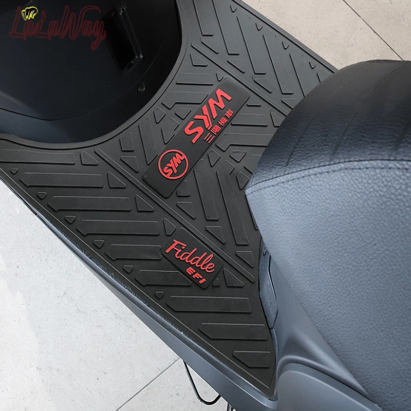Коврики для скутеров и мотоциклов педаль Для SYM FIDDLE 4 CRUISYM 150 180 резиновая подкладка