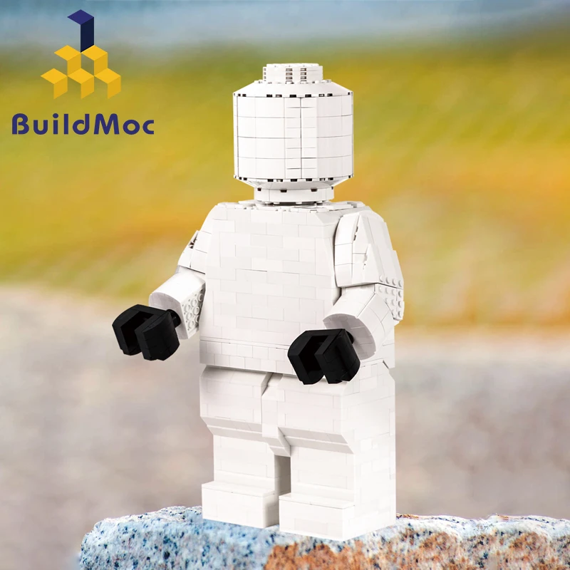 BuildMoc, большие фигурки, строительные блоки, большой размер, персонажи, фигурки, развивающие игрушки, сделай сам, сборка, микро-кирпич, рождественский подарок