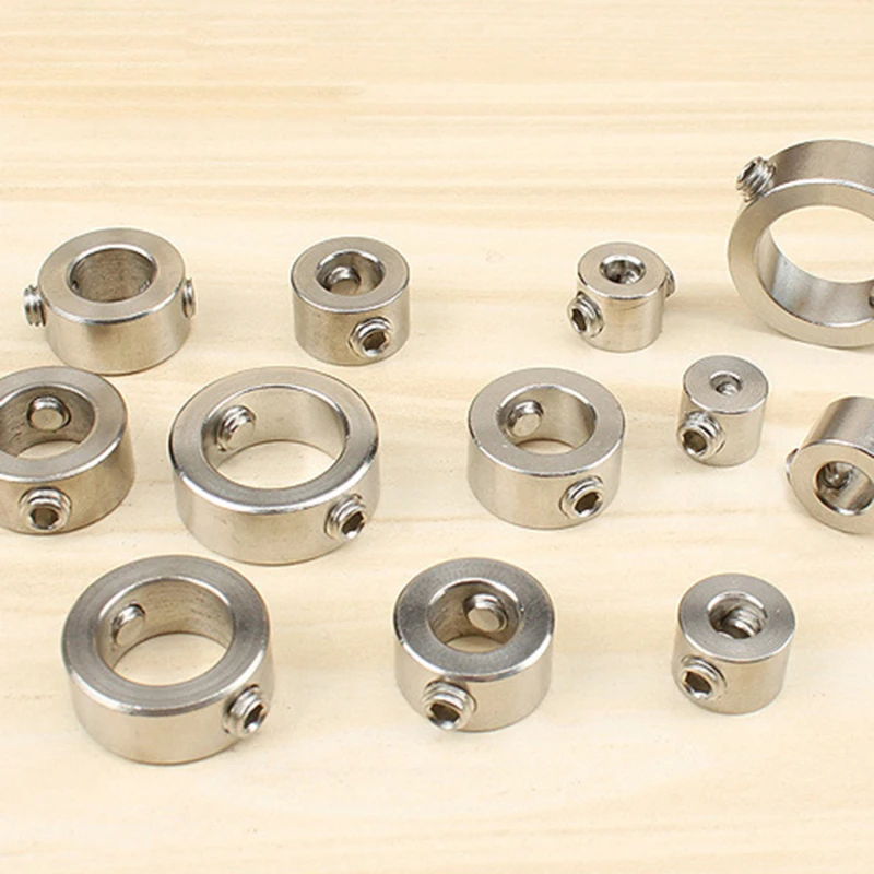 

12pcs Tools Depth Stop Collar Set Drill Bit Stainless Steel With Hex Wrench Accessories Locator Ring Positioner Heat Resistance