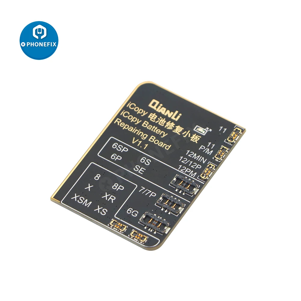 Плата питания Qianli iCopy Plus 2 0 для копирования аккумулятора iPhone 7-11Pro Max гарнитура