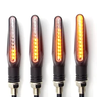 motorcycle turn sequential signals blinker flowing water flashing led lights for honda xl1000 v varadero xl1000 sh300 crf1000l