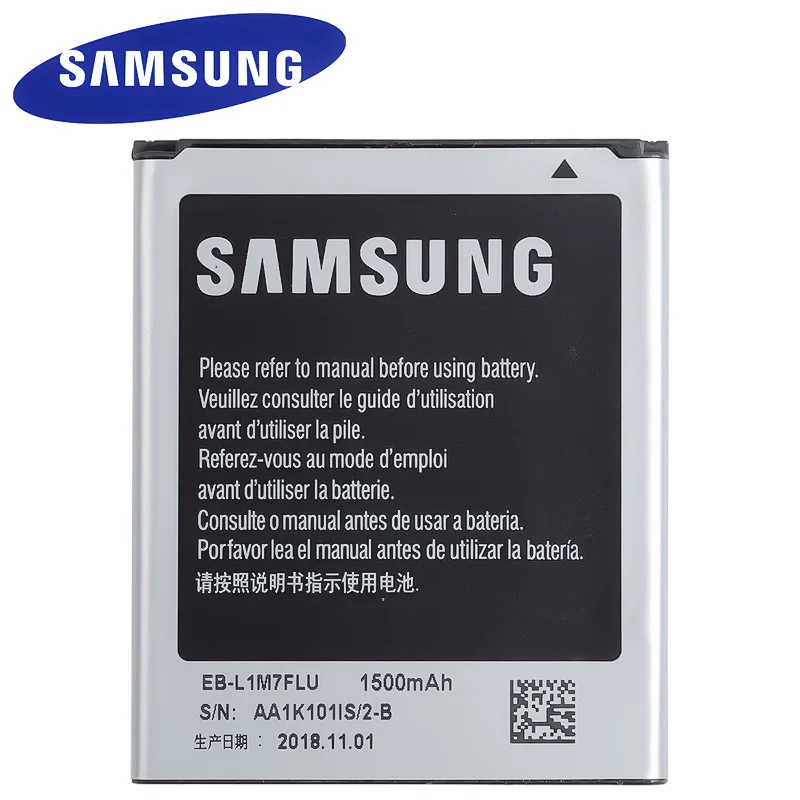 EB L1M7FLU новый оригинальный сменный аккумулятор Samsung для Galaxy S3 mini i8190 i8200 1500 мач с