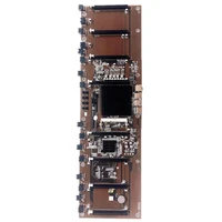 2021 new hm65 direct insertion eight card slot btc solid state multi card mining board motherboard