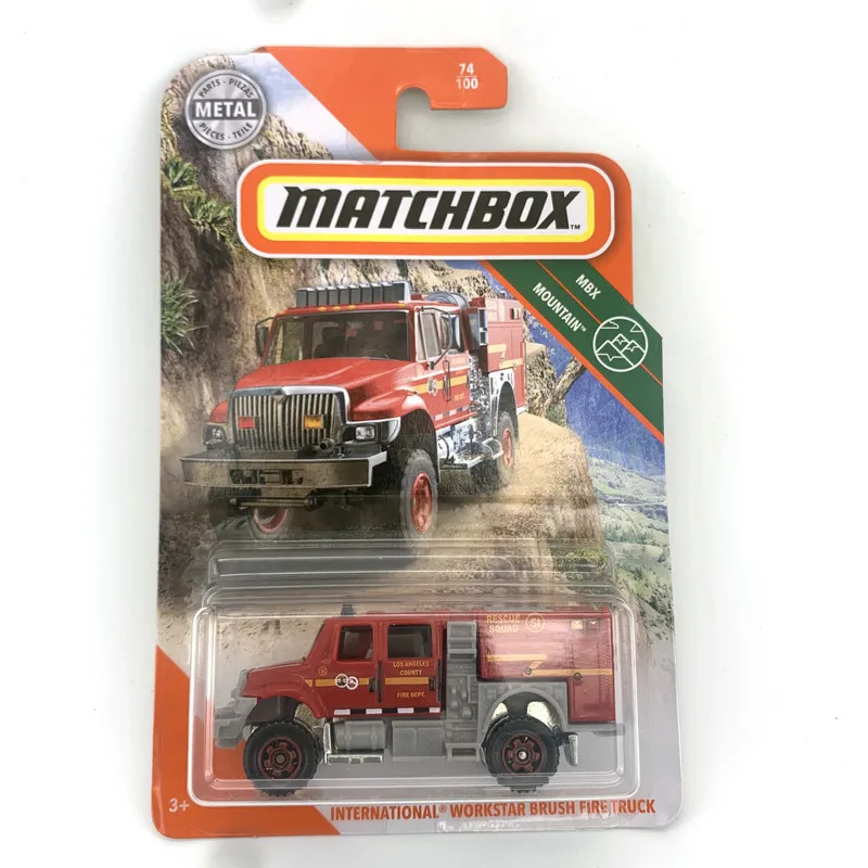 

2020 Matchbox Cars 1:64 Car INTERNATIONAL WORKSTAR BRUSH FIREN TRUCK Metal Diecast Alloy Model Car Toy Vehicles