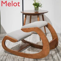 fashion luxury solid wood correction kneeling chair childrens anti humpback modern high end simple home kneeling chair