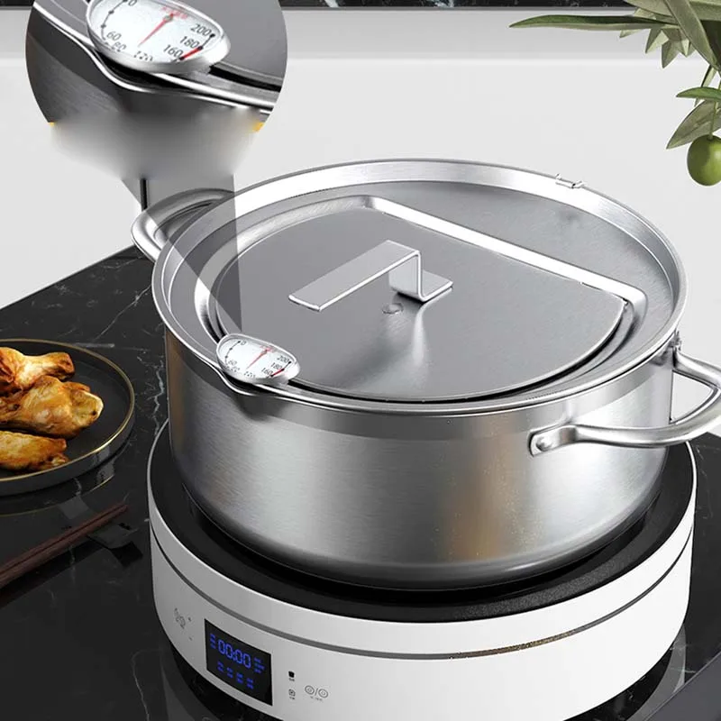 304 фритюрница из нержавеющей стали премикс для мелкие бытовые с двумя решетками