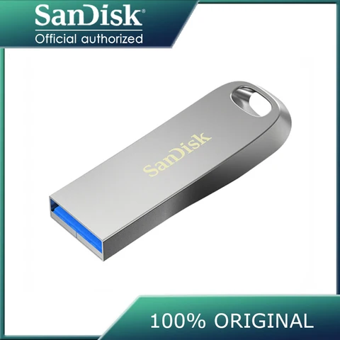 Флеш-накопитель SanDisk CZ74, флеш-накопитель USB 3,1, 64 ГБ, 128 ГБ, 256 ГБ, 512 ГБ, 32 ГБ, 16 ГБ, флешка до 150 МБ/с., металлический U-диск, устройство для хранения