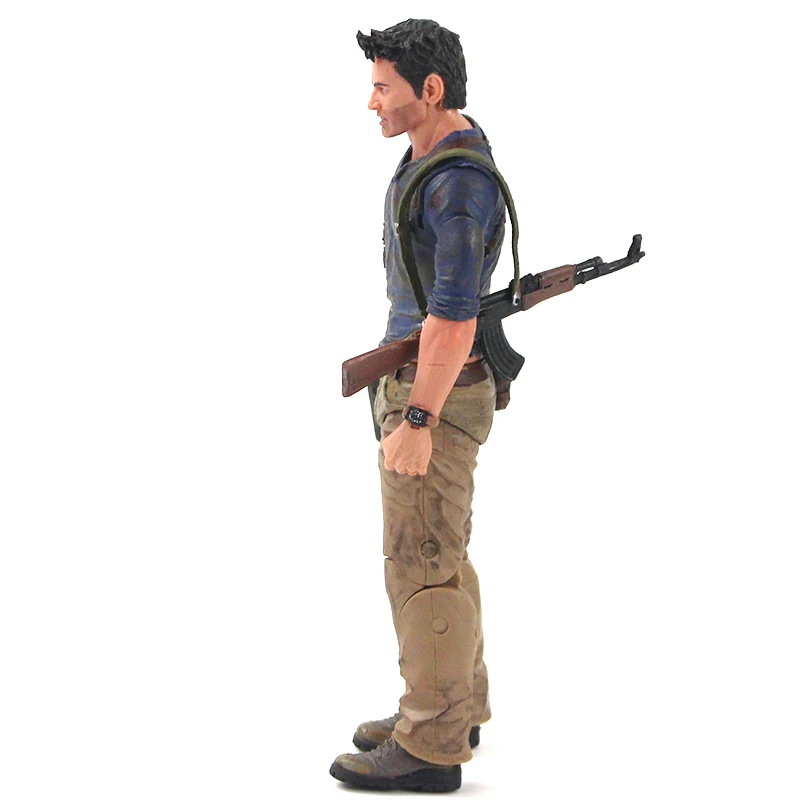 NECA-figuras de acci&oacute;n de NATHAN DRAKE, colecci&oacute;n de figuras de acci&oacute;n de 17cm-3