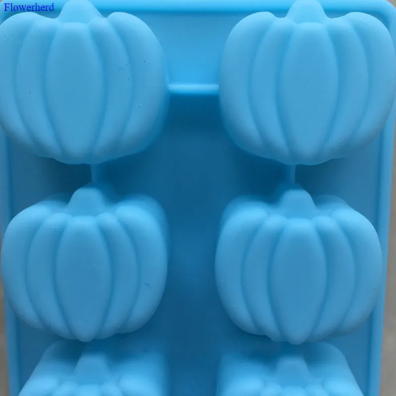 Pumpkin Shape Silicone Mold Halloween Party Supplies Kitchen Bakeware Cake Decorating Tools DIY Chocolate Biscuit | Дом и сад