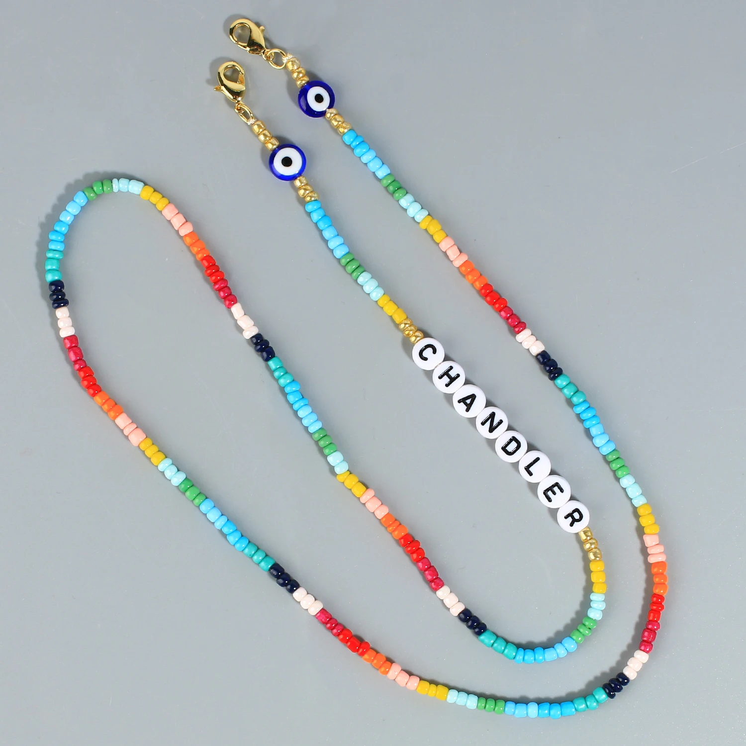 

KELITCH Boho Pearl Glasses Chains Sunglasses For Women Necklaces Choker Colorful Fashion Jewelry New 2021