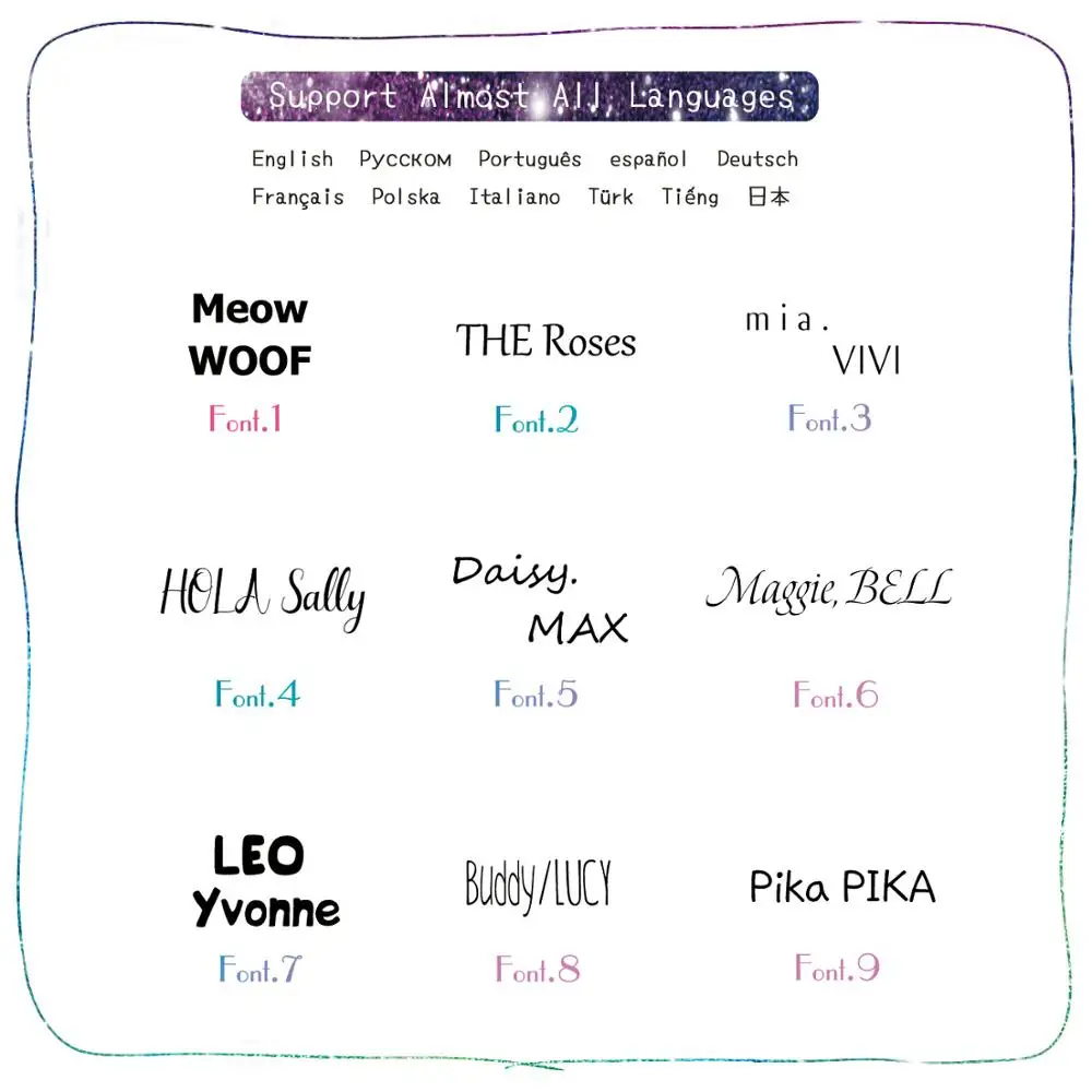 Персонализированная идентификационная бирка для кошек и собак MW002