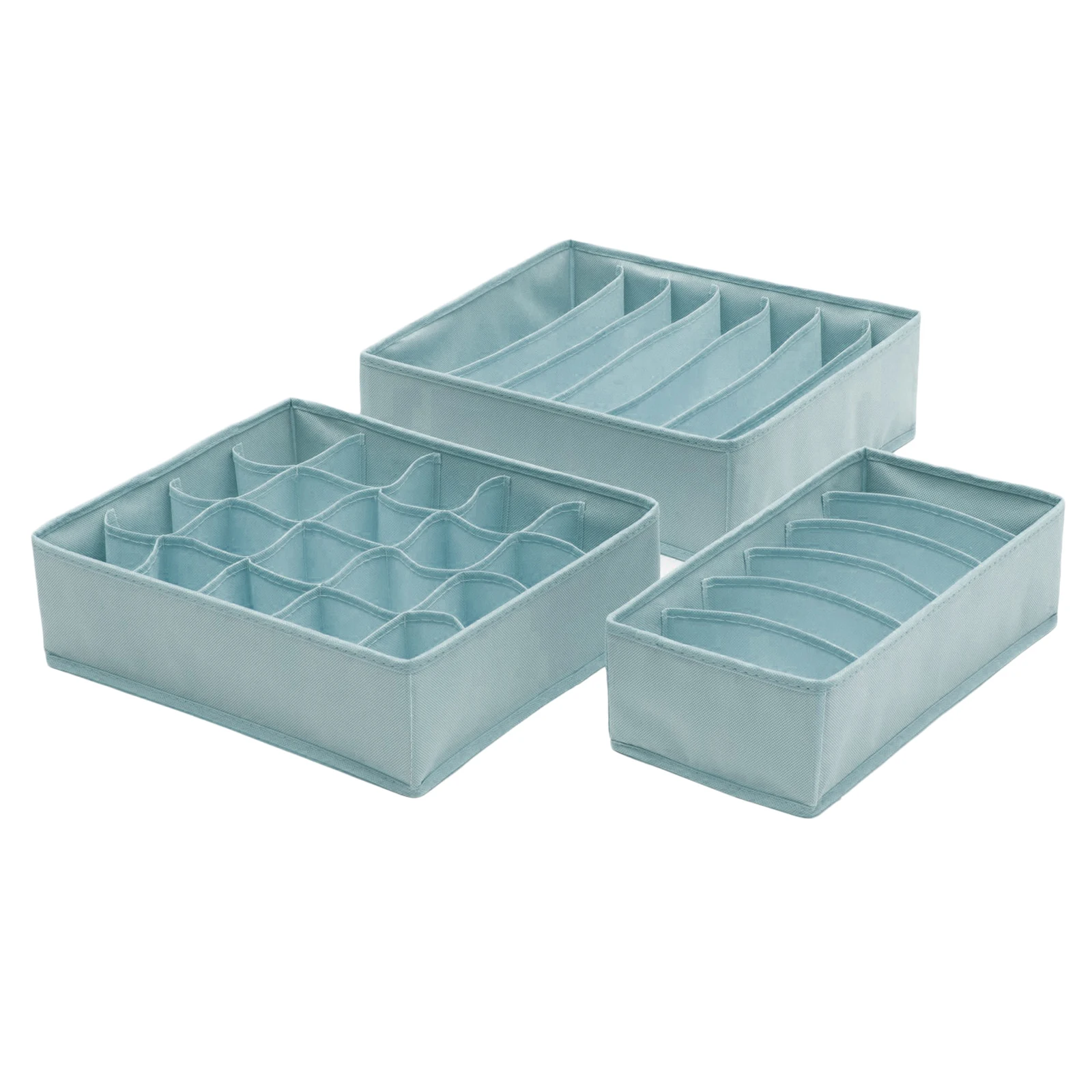 

3PCS/set Closet Underwear Storage Ties Drawer Bra Divider Sock Organiser Box Foldable Drawer Organizer
