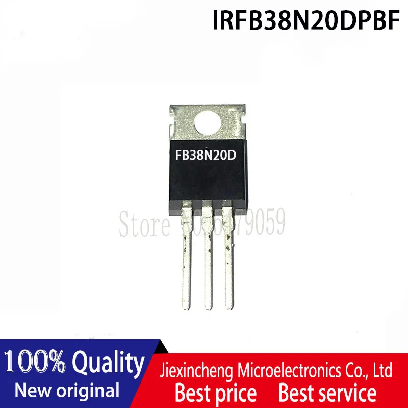 10 шт. IRFB38N20DPBF IRFB38N20 FB38N20D IRFB38N20D 200V 43A TO220 MOSFET N-CH новый оригинальный