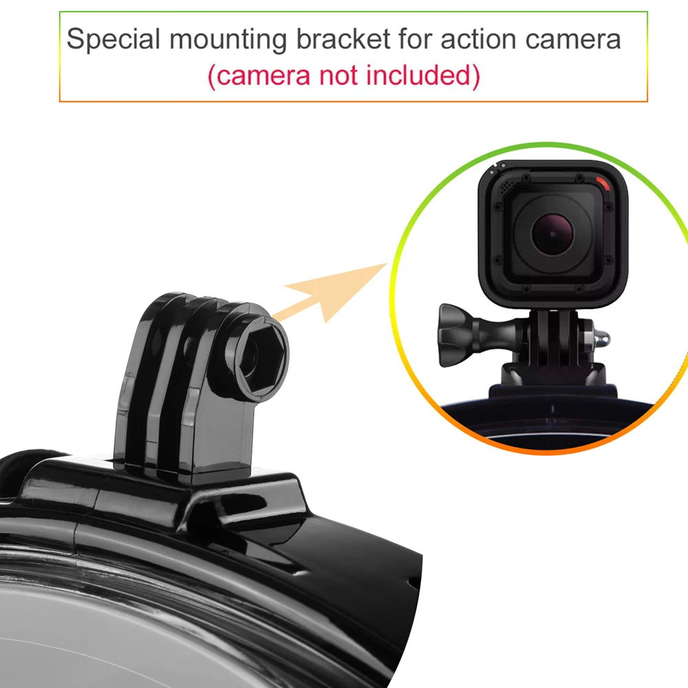 Маска для подводного плавания с двойной трубкой силиконовая полностью сухая