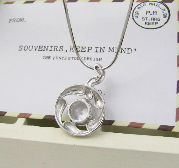 Модное ожерелье серебряного цвета женское украшение для денег с кулоном из