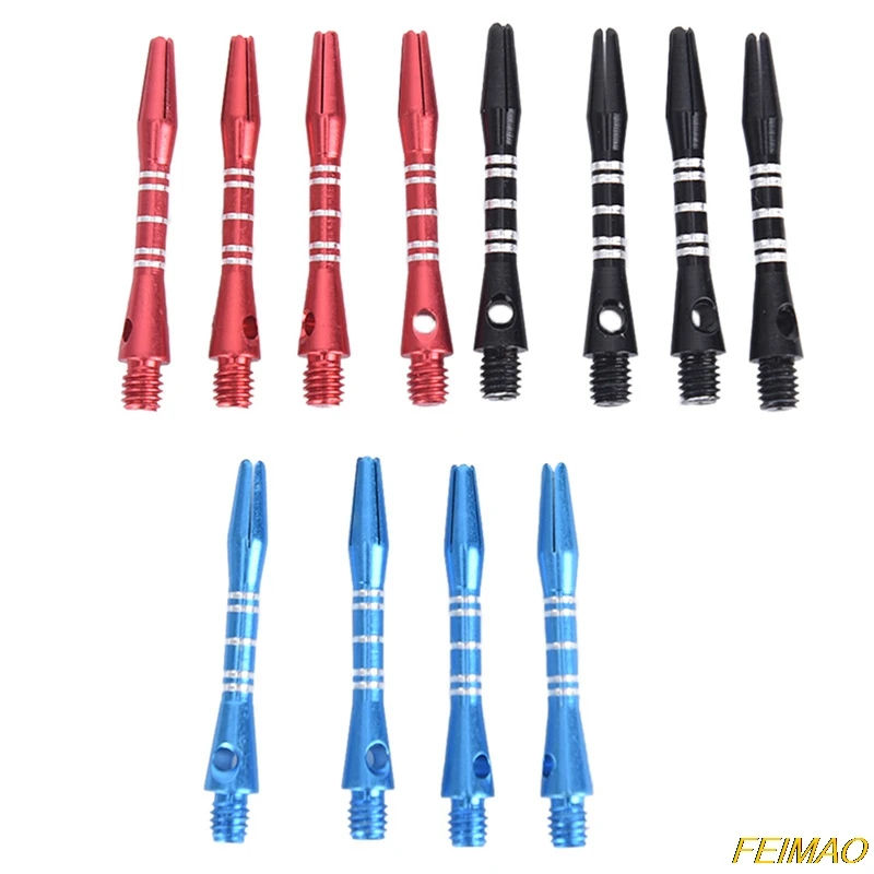 

12Pcs Darts Shafts Aluminum Stem Shafts 3 Colors 2BA Thread Dart Replacement