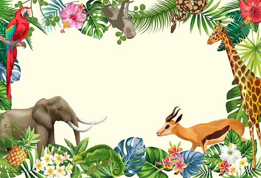 

Forest Birthday Background Photography Woodland Safari Party Backdrop Newborn Animals Baby Shower Photo Shoot