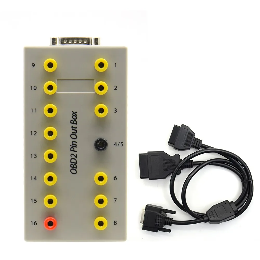 OBDII Protocol Detector Car OBD Break Out Box Breakout Tool OBD2 Pin BOX | Автомобили и мотоциклы