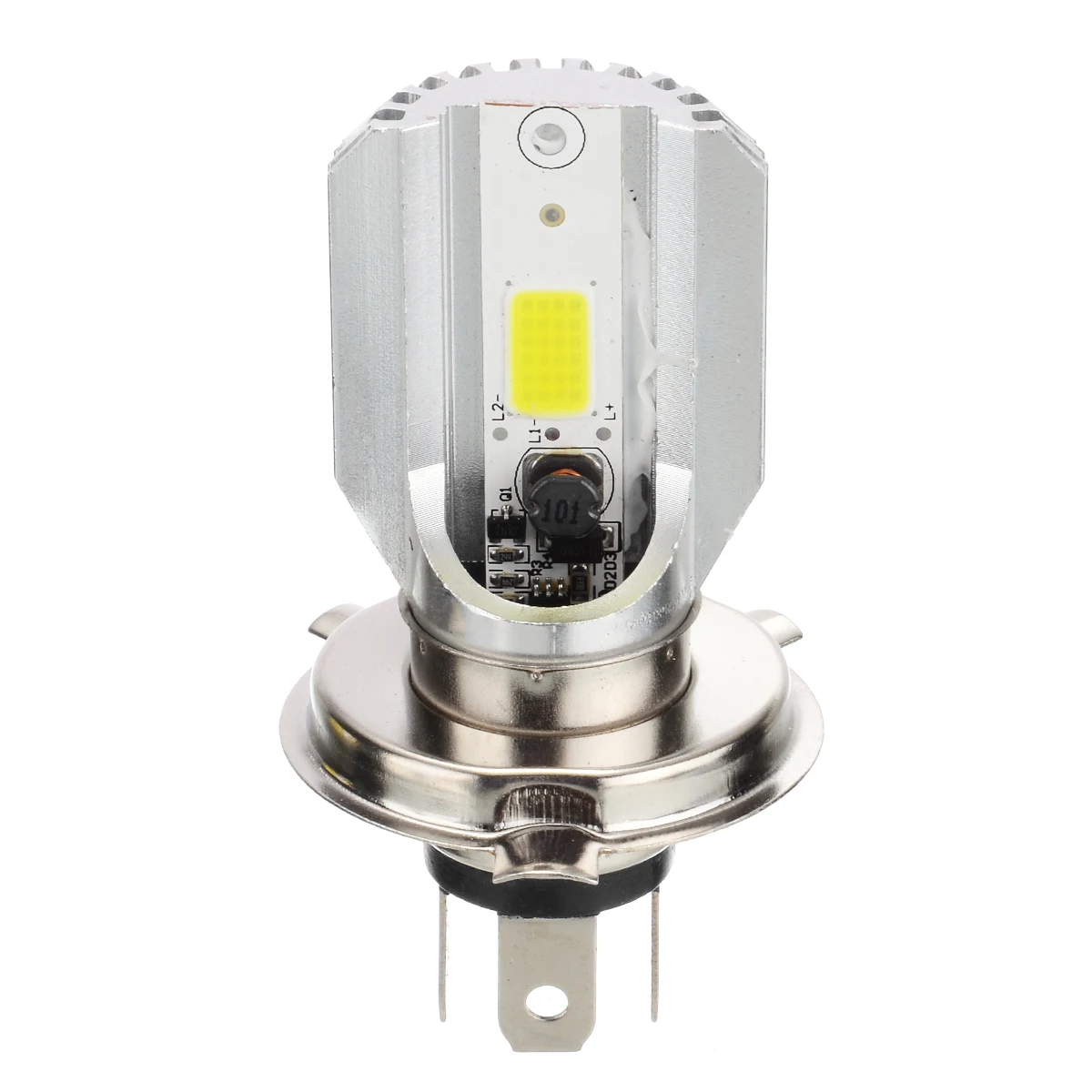 1 шт. DC12V H4 800-2000LM светодиодный мотоциклетный головной светильник, велосипедная лампа для противотуманной фары, аксессуары для мотоциклов