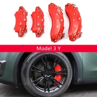 brake caliper cover for tesla model 3 y 18 inch 19 inch car modification accessories athletic decoration covers 18 2021 temiacc