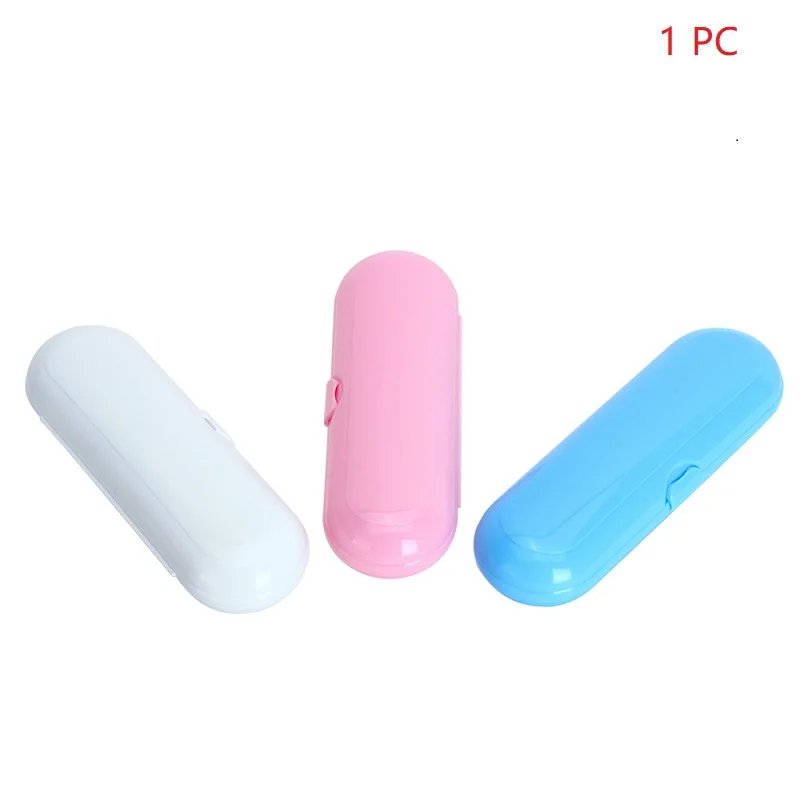 

Useful 1PC Portable Toothbrush Holder Bathroom Accessories Electric Toothbrush Case Holder Travel Storage Box 3 Colors