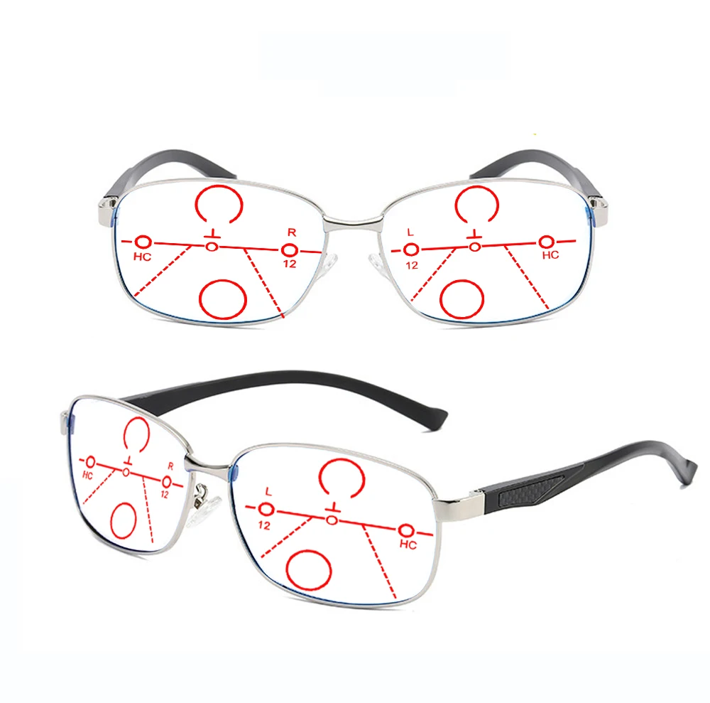 

Al-mg Alloy Carbon Fiber Ultralight Progressive Multifocal Reading Glasses +0.75 +1 +1.25 +1.5 +1.75 +2 +2.25 +2.5 +2.75 To +4