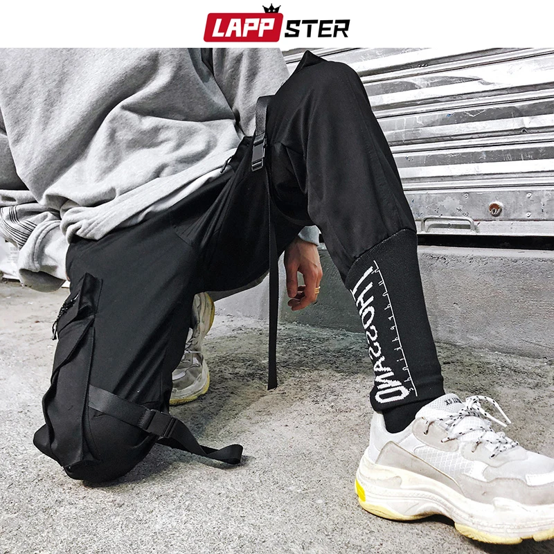 Мужские камуфляжные брюки-карго LAPPSTER в стиле хип-хоп Харадзюку спортивные брюки