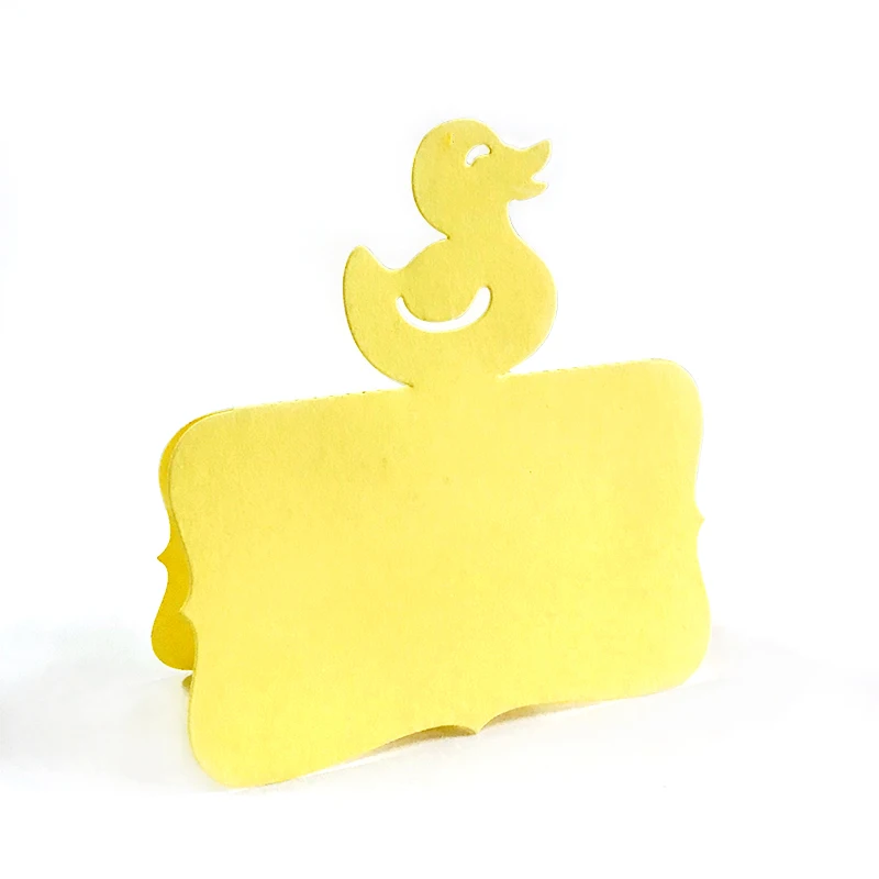 

SC Metal Cutting Dies Duck Wedding Place Card Stencils for DIY Scrapbooking Album Paper Card Decorative Craft Embossing Die Cuts