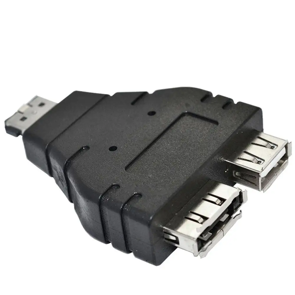 Преобразователь адаптера Power esтап Over ESATA Combo папа-USB 2 0 Тип A Мама и мама - купить по