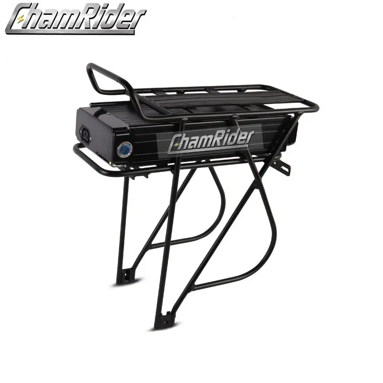 

ChamRider Rear Rack Electric Bike Battery 48V 19.2AH Lithium ion battery electric vehicle battery 18650 40A BMS 350W 500W 750W