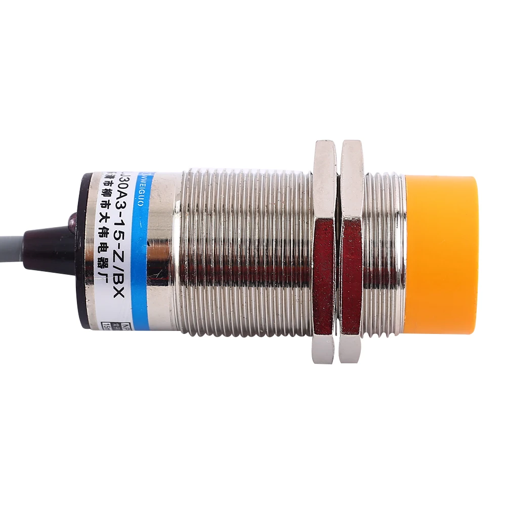 

DC 6V-36V Capacitive Distance Detector 300mA NPN 15mm M30 Photoelectric Switch Controller NO Output Proximity Switch Sensor