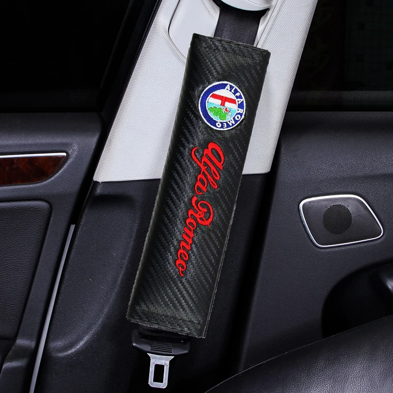 Автомобильный Стайлинг чехол для ремня безопасности Decasl автомобильный Fiat 500C Abarth