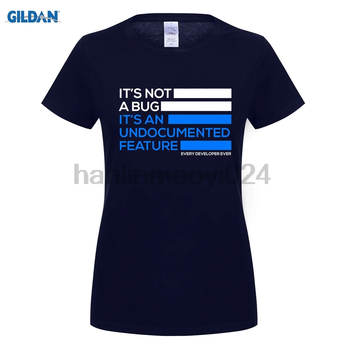 

Its Not a Bug Funny IT Developer Programmer Geek T-Shirt