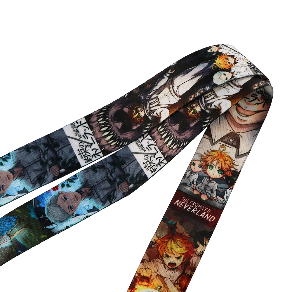 

BG972 Dongmanli Anime Keychain Lanyards Badge ID Holder ID Card Pass Mobile Phone USB Neck Straps Badge Holder Necklace Gift