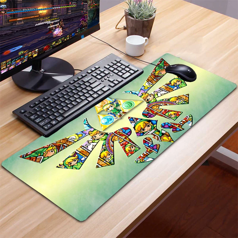игровой коврик для мыши zelda xxl 90x40 с