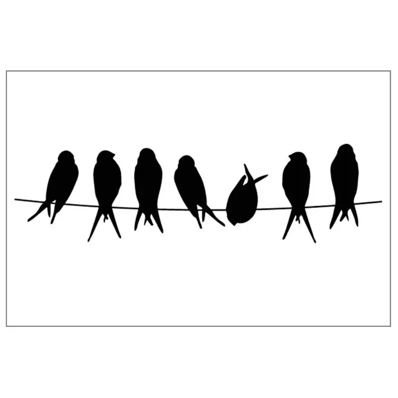 

Animals Magpie Bird Clear Silicone Stamp Seal For DIY Scrapbooking Photo Album