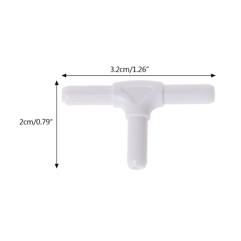 67JC 4 piezas, accesorio de extractor de leche doble, Conector de succi&oacute;n, Pajita para lactancia de beb&eacute;-3