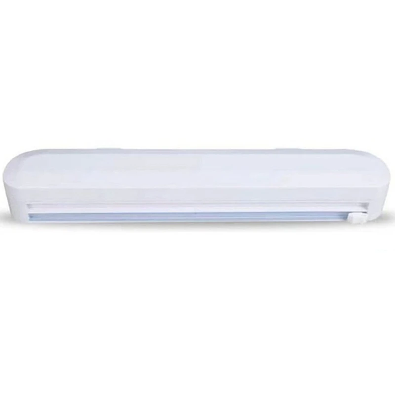 

Food Wrap Cutter Cling Film Wrap Storage Dispenser Adjustable Cling Film Cutter Preservation Storage Box Kitchen Utensil