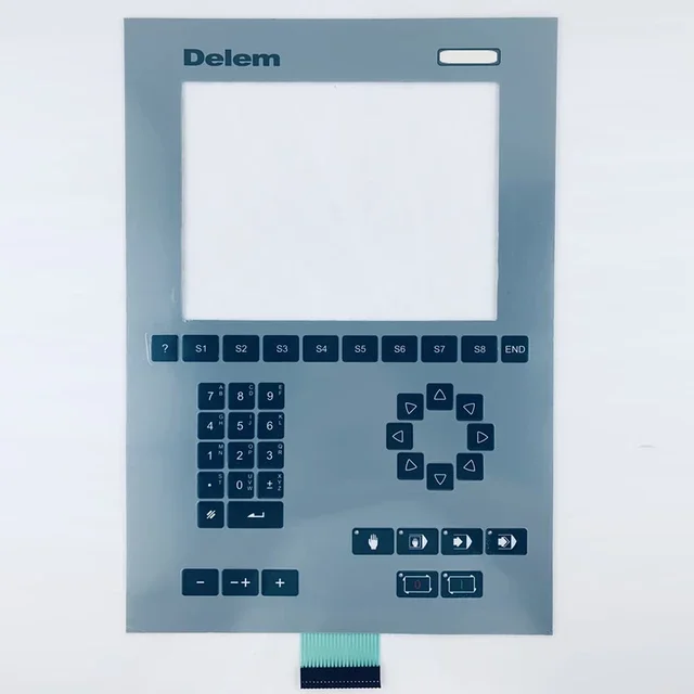 New Replacement Compatible Touch Membrane Keypad for DELEM Bending Machine DA53 DA-53