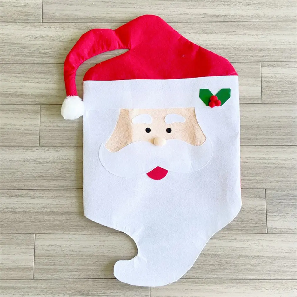 Christmas Ornaments Husband And Wife Dining Chair Cover Supplies For Xmas New Year Party Decor | Дом и сад