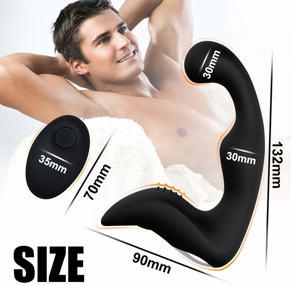 Вибрационный массажер с 9 режимами МОЩНАЯ ВИБРАЦИЯ Водонепроницаемая USB зарядка